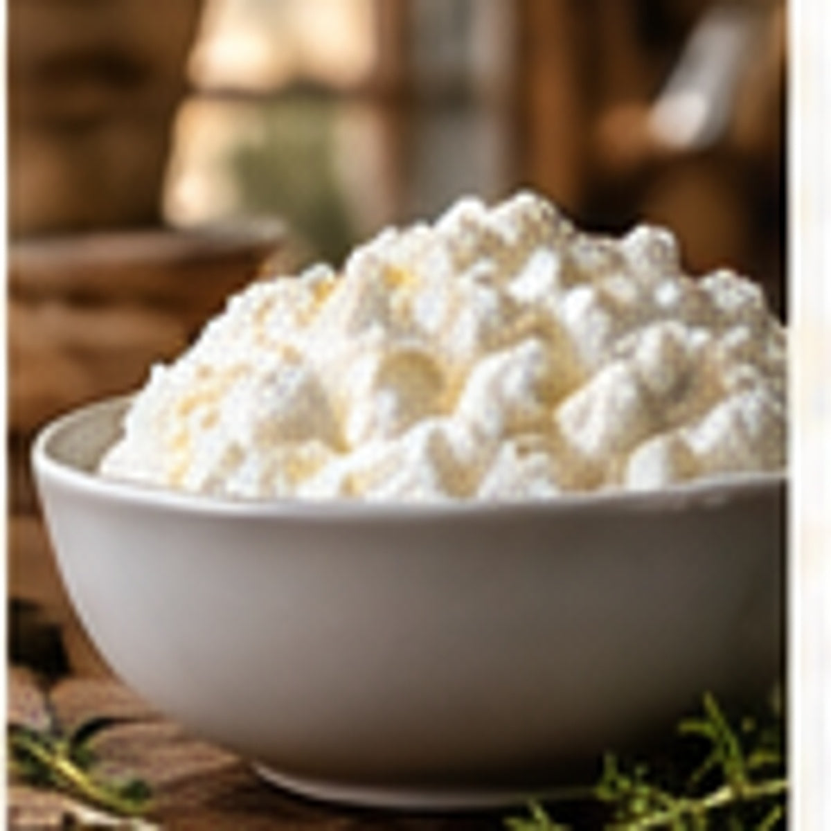 raw cottage cheese