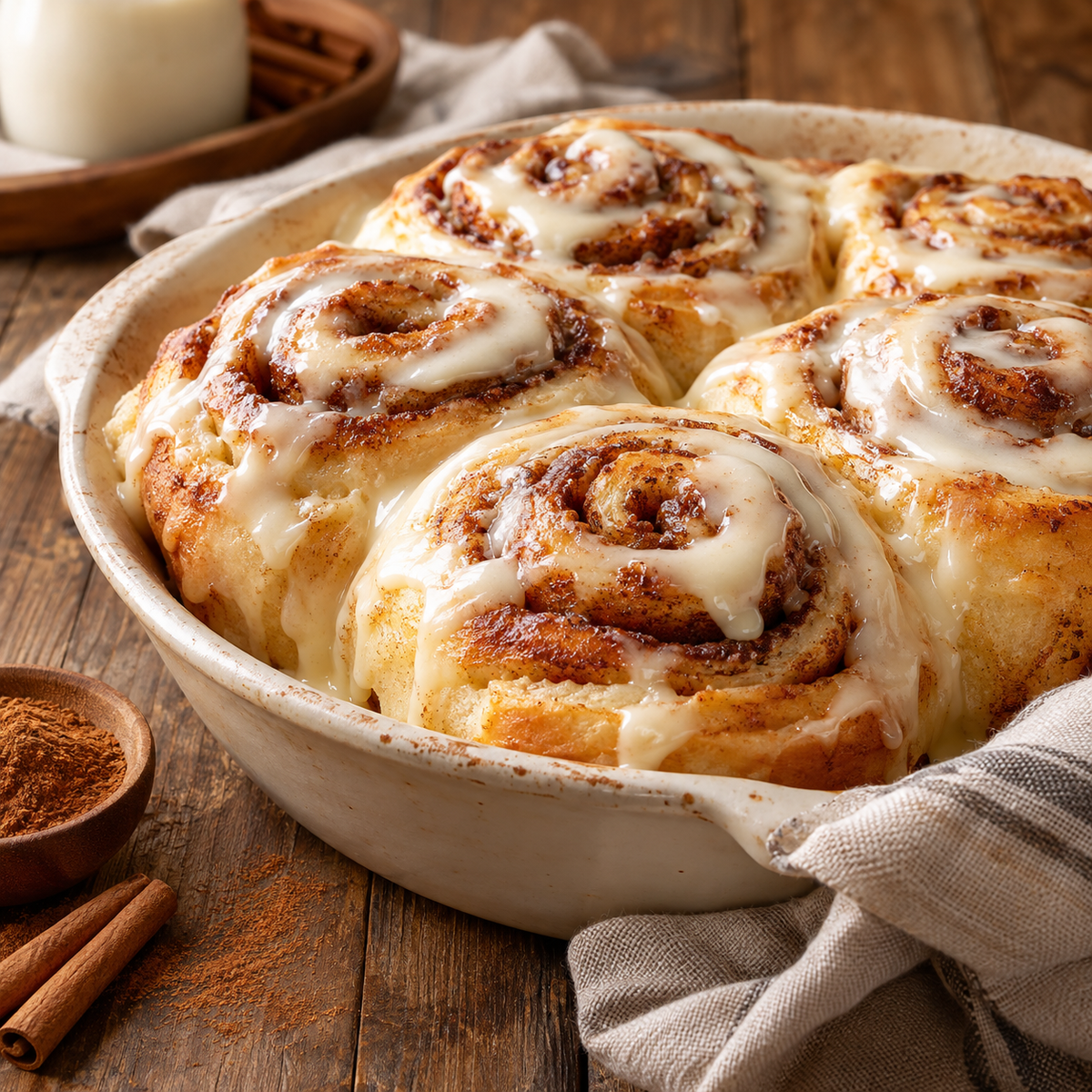 Homemade cinnamon Rolls