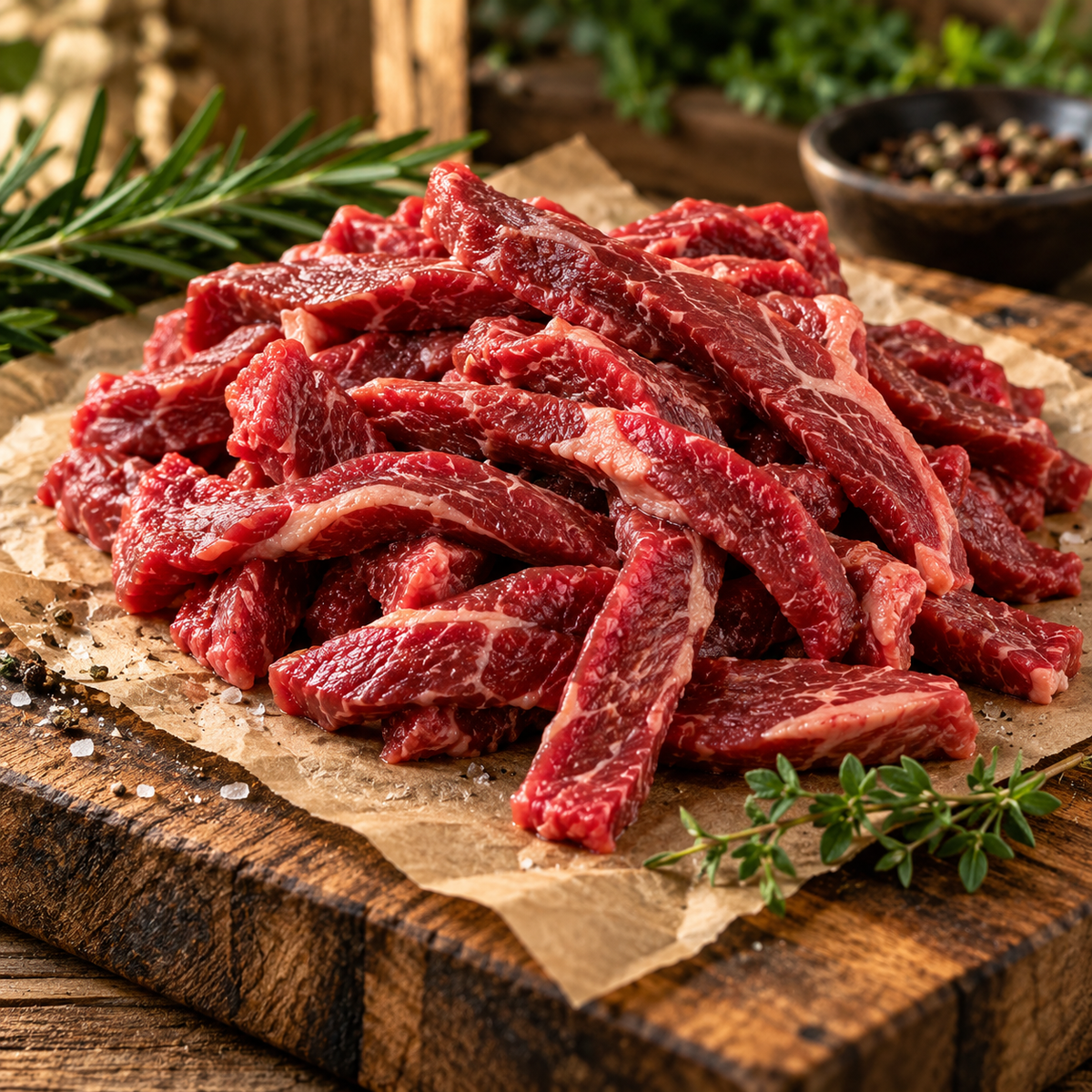 beef strips